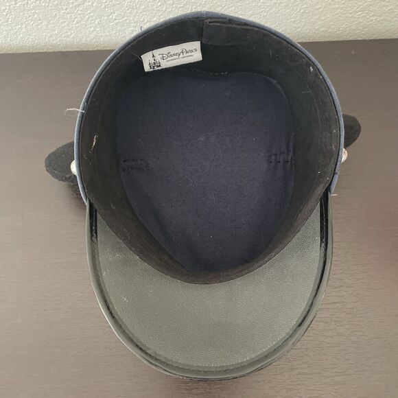 Disney Parks Mickey Mouse Ear Conductor Hat Red Car Trolley Size S/MD *READ* - Picture 7 of 12